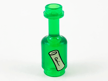 Plaatje in Gallery viewer laden, LEGO® Accessoire met Motief Doorzichtig Groen 95228pb05