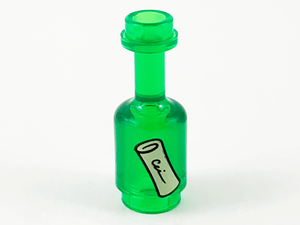 LEGO® Accessoire met Motief Doorzichtig Groen 95228pb05