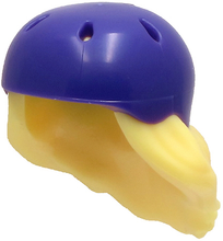 Plaatje in Gallery viewer laden, LEGO® los onderdeel Haar in kleur Helder Lichtgeel 54647pb03