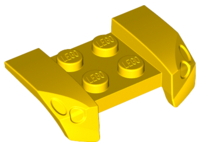 Plaatje in Gallery viewer laden, LEGO® los onderdeel Spatbord in kleur Geel 44674