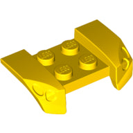 LEGO® los onderdeel Spatbord in kleur Geel 44674
