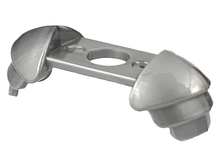 Plaatje in Gallery viewer laden, LEGO® los onderdeel Lijf Accessoire in kleur Zilver 37614