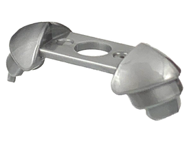LEGO® los onderdeel Lijf Accessoire in kleur Zilver 37614