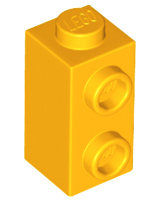 Plaatje in Gallery viewer laden, LEGO® onderdeel Steen Aangepast Helder Licht Oranje 32952