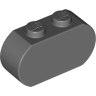 LEGO® Steen Aangepast Donker Blauwachtig Grijs 35477