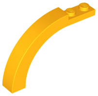 LEGO® los onderdeel Steen Boog Helder Licht Oranje 6060