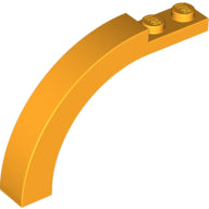 LEGO® los onderdeel Steen Boog Helder Licht Oranje 6060