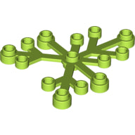 LEGO® los onderdeel Plant & Struik in kleur Limoen 2417