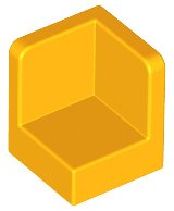 LEGO® los onderdeel Paneel in kleur Helder Licht Oranje 6231