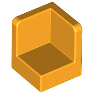Plaatje in Gallery viewer laden, LEGO® los onderdeel Paneel in kleur Helder Licht Oranje 6231