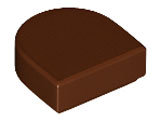 LEGO® los onderdeel Tegel Rond Roodachtig Bruin 24246