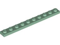 LEGO® los onderdeel Plaat Algemeen in kleur Zandgroen 4477