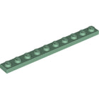 LEGO® los onderdeel Plaat Algemeen in kleur Zandgroen 4477