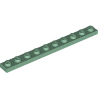 LEGO® los onderdeel Plaat Algemeen in kleur Zandgroen 4477