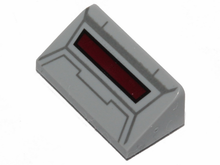 Plaatje in Gallery viewer laden, LEGO® Dakpan met Motief Licht Blauwachtig Grijs 85984pb213