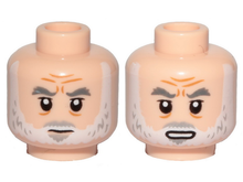 Plaatje in Gallery viewer laden, LEGO® los onderdeel Hoofd in kleur Lichte Noga 3626cpb2728