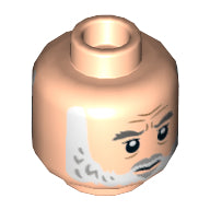 Plaatje in Gallery viewer laden, LEGO® los onderdeel Hoofd in kleur Lichte Noga 3626cpb2728