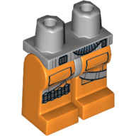 LEGO® Benen met Motief Licht Blauwachtig Grijs 970c04pb12