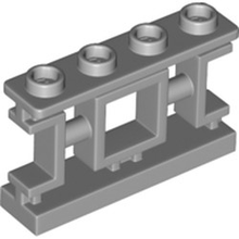 Plaatje in Gallery viewer laden, LEGO® los onderdeel Hek Licht Blauwachtig Grijs 32932