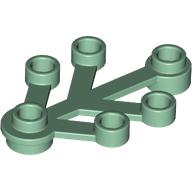 Plaatje in Gallery viewer laden, LEGO® los onderdeel Plant &amp; Struik in kleur Zandgroen 2423