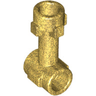 LEGO® los onderdeel Staaf in kleur Parel Goud 92690