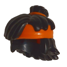 LEGO® los onderdeel Haar in kleur Zwart 25750pb04