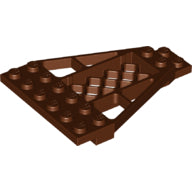 Plaatje in Gallery viewer laden, LEGO® los onderdeel Wig Plaat Roodachtig Bruin 30036