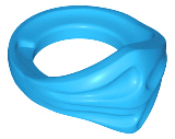 Plaatje in Gallery viewer laden, LEGO® los onderdeel Lijf Accessoire Donker Azuurblauw 15619