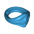 LEGO® los onderdeel Lijf Accessoire Donker Azuurblauw 15619