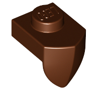 Plaatje in Gallery viewer laden, LEGO® los onderdeel Plaat Aangepast Roodachtig Bruin 15070