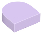 LEGO® los onderdeel Tegel Rond in kleur Lavendel 24246