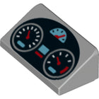 LEGO® Dakpan met Motief Licht Blauwachtig Grijs 85984pb289