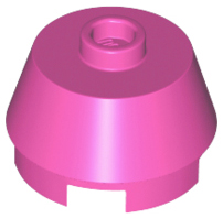 LEGO® los onderdeel Kegel in kleur Donker Roze 98100