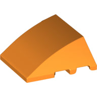 Plaatje in Gallery viewer laden, LEGO® los onderdeel Wig in kleur Oranje 64225