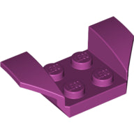 Plaatje in Gallery viewer laden, LEGO® los onderdeel Spatbord in kleur Magenta 41854
