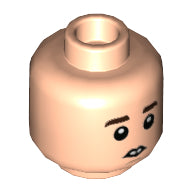 Plaatje in Gallery viewer laden, LEGO® los onderdeel Hoofd in kleur Lichte Noga 3626cpb2734
