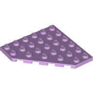 Plaatje in Gallery viewer laden, LEGO® los onderdeel Wig Plaat in kleur Lavendel 6106