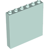 LEGO® los onderdeel Paneel in kleur Licht Aqua 59349