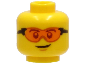 LEGO® los onderdeel Hoofd in kleur Geel 3626cpb2724