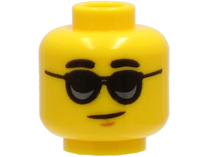 LEGO® los onderdeel Hoofd in kleur Geel 3626cpb2726