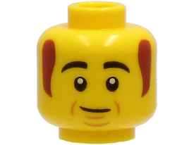 LEGO® los onderdeel Hoofd in kleur Geel 3626pb2733