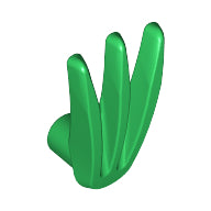 LEGO® los onderdeel Wapen in kleur Groen 10187