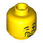 LEGO® los onderdeel Hoofd in kleur Geel 3626cpb2758