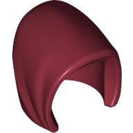 LEGO® los onderdeel Hoofddeksels in kleur Donkerrood 74528