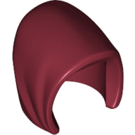 LEGO® los onderdeel Hoofddeksels in kleur Donkerrood 74528
