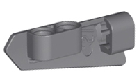 LEGO® Technisch Paneel Donker Blauwachtig Grijs 11946