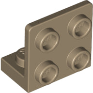 Plaatje in Gallery viewer laden, LEGO® los onderdeel Beugel in kleur Donker Geelbruin 99207