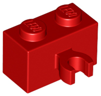 LEGO® los onderdeel Steen Aangepast in kleur Rood 30237b