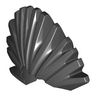 LEGO® los onderdeel Haar in kleur Zwart 93563