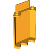 Plaatje in Gallery viewer laden, LEGO® los onderdeel Paneel Helder Licht Oranje 87421